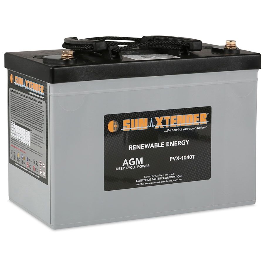 Sun Xtender PVX-1040T AGM Sealed Battery | NAZ Solar Electric