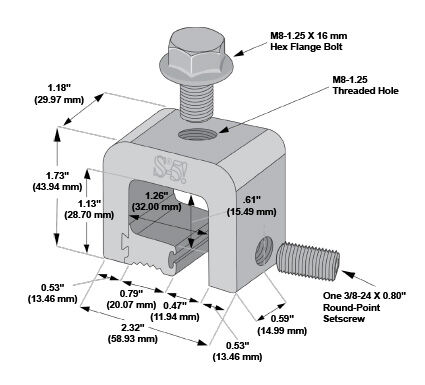 S-5! S-5-H Mini Clamps | NAZ Solar Electric