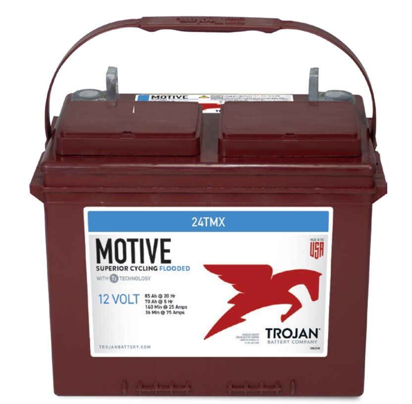 Trojan 24TMX 12V 85Ah Battery | NAZ Solar Electric