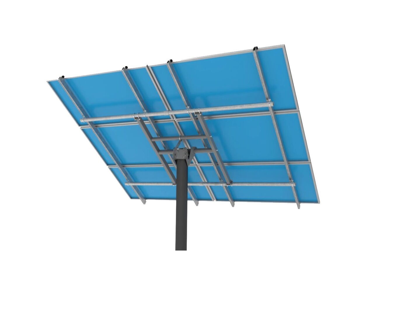 Tamarack Solar TTP-A-6 Six Module Top of Pole Mount | NAZ Solar