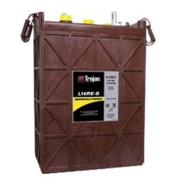 Trojan L16RE-B 370 AH Deep Cycle Battery | NAZ Solar Electric