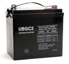 Universal Battery 200 Amp-hours 6V AGM Sealed Battery
