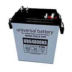 Universal Battery 47646 400 Amp-hour 6 Volt Sealed GEL Battery