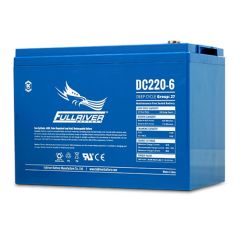 Fullriver Battery DC220-6 Sealed AGM Deep Cycle 6 Volts 220Ah