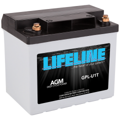 Lifeline GPL-U1T AGM Sealed Battery 12V 33Ah