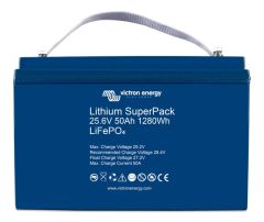 Victron Energy Lithium SuperPack 25.6V/50Ah Battery