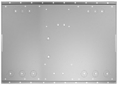 Midnite Solar MNBACKPLATE, 16 gauge gray steel accepts one or two EPanels, (wide or narrow). 