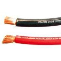 #8 AWG MTW Rated Stranded Copper Cable in Black and Red