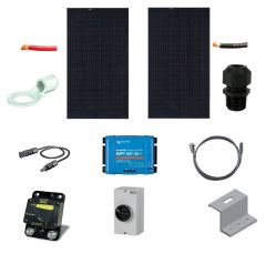RV 24V Solar Charging Kit - 840W of REC Solar Module, 30A Victron Charger Controller, Wiring & Breakers