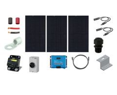 RV 12V Solar Charging Kit - 1200W of REC Solar Module, 85A Victron Charger Controller, Wiring & Breakers