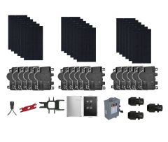 Grid-Tie Solar Power Kit With 7,200 Watts of Panels and Enphase IQ8A Microinverters