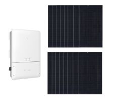 Grid-tied Solar Kit - 6.7 kW Array of REC Solar Modules, 5kW GoodWe
