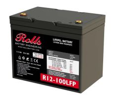 Rolls Surrette R12-100LFP Lithium 100Ah 12 Volts Battery