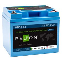 Relion RB52-LT Lithium 50Ah 12V Deep Cycle Battery