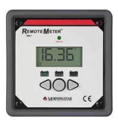 Morningstar RM-1 Remote Meter for SunSaver MPPT, Duo controllers and SureSine Classic Inverter