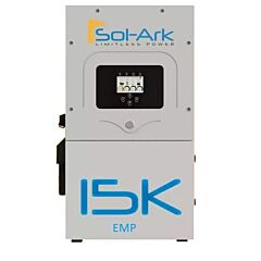 Sol-Ark 15K-2P-EMP Limitless Pre-wired EMP-Hardened Hybrid Inverter System front
