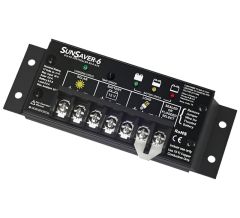 SunSaver SS-6-12V 6 Amp 12 Volt Solar Charge Controller