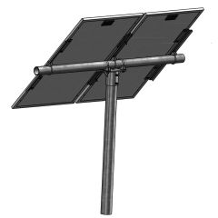 Tamarack Solar UNI-PGRM/2P1 Economy Horizontal Top of Pole Mount