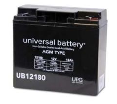 Universal Battery 40648 18 Amp-hours 12V F2 AGM Sealed Battery