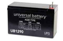 Universal Battery 40756 9 Amp-hour 12 Volt Sealed AGM Battery