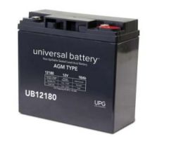 Universal Battery 45570 18 Amp-hour 12 Volt Sealed AGM Battery