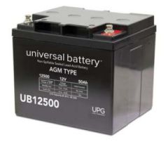 Universal Battery 45979 50 Amp-hours 12V I6 AGM Sealed Battery