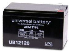 Universal Battery D5744 12 Amp-hour 12 Volt Sealed AGM Battery