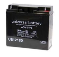 Universal Battery D5745 18 Amp-hour 12 Volt Sealed AGM Battery 