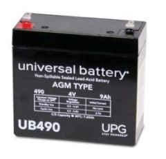 Universal Battery D5798 9 Amp-hour 4 Volt Sealed AGM Battery