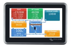 Victron Energy Ekrano GX All-in-one 7-inch Touchscreen Display Front
