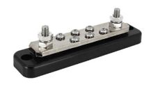 Victron Energy Busbar Rated for 250 Amp with 2 Terminals and 6 screws plus cover