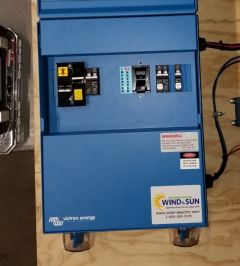 Victron Electrical Panel VEP 5kVA 120/240 NA Primary 48Vdc