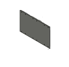 Blendtron 20995-A 16" WTR Cover No Flange