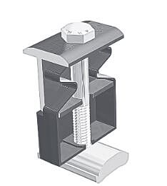 Tamarack Solar 89907 Flush Mount 50/50+ Mid or End Clamp for Modules 35mm - 46mm