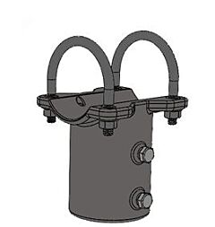 Tamarack Solar 90682 Ground Mount Parts 2-inch T-Fitting