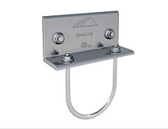 IronRidge GM-BRC3-01-M1 Ground Mount Bonded Rail Connector for 3 Inch Pipe