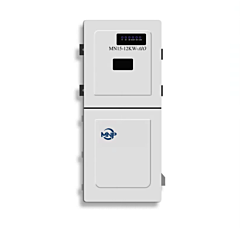 MidNite MN15-12KW-AIO Inverter, featuring 11,400 watts, 3 MPPT controllers, and customizable outputs for optimal solar performance.