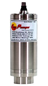 SunPumps Replacement 60 Volts SCS Motor MTR BLM-SB-073S-60