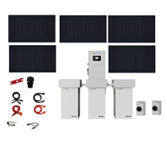 Whole Home Solar Backup Power Kit – 17.8kW Solar + 48kWh Battery Bank