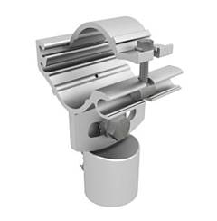 SunModo PIPECAP-25-SWIVEL-UNI 2.5" Pipe T-Clamp Kit
