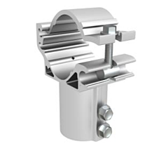 SunModo PIPECAP-UNI 2.5" Pipe T-Clamp Kit