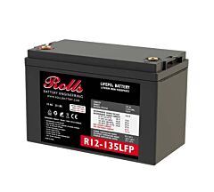 Rolls Surrette R12-135LFP Lithium 135Ah 12 Volts Battery