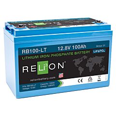 Relion RB100-LT Lithium Iron Phosphate Battery 100Ah 12VDC