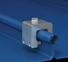 S-5! S-5-Q Clamp for Roof Panels Having a Large, Round “Bulb” Seam Configuration