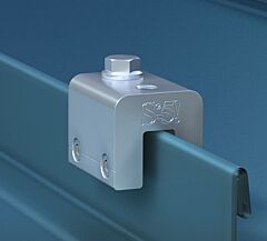 S-5! S-5-V Clamp For Vertical-Folded Seam Profiles Manufactured in North America