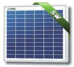 Solarland SLP005-12U 5 Watt 12 Volt Polycrystalline Solar Module