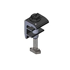 IronRidge UFO-END-01-B1 End Fastening Object (End Clamp, 30-40MM) in Black