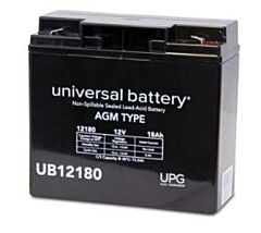Universal Battery 40648 18 Amp-hours 12V F2 AGM Sealed Battery