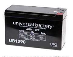 Universal Battery 40749 9 Amp-hours 12V AGM Sealed Battery