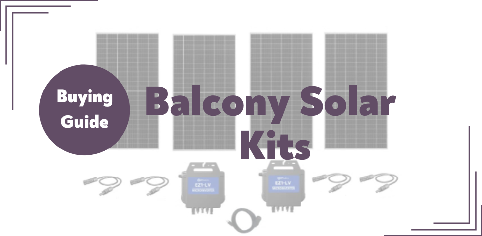 Balcony solar kits Balcony solar kits and components